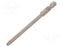 Screwdriver bit; Torx® with protection; T20H; Overall len: 90mm