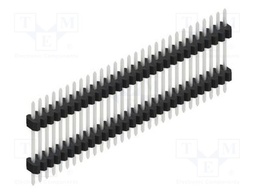 Connector: pin strips; pin header; male; PIN: 29; 1.27mm; THT; 1x29