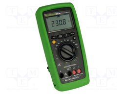 Digital multimeter; LCD 3,75 digit (3999); 3x/s; Resol: 1°C; IP50