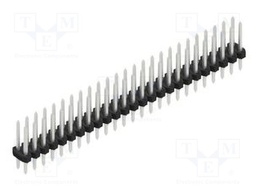 Connector: pin strips; pin header; male; PIN: 50; 2mm; THT; 2x25