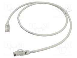 Patch cord; U/UTP; Cat: 5; RJ45 plug,both sides; stranded; Cu; 1.5m