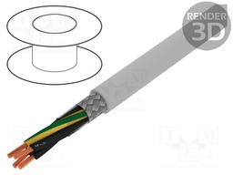 Wire; ÖLFLEX® CLASSIC 115 CY; 4G6mm2; tinned copper braid; PVC