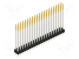 Connector: pin strips; pin header; male; PIN: 40; 2.54mm; THT; 2x20