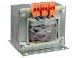Transformer: mains; 800VA; 400VAC; 230V; Leads: terminal block