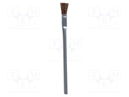 Tool: brush; horse hair; L: 150mm; for precision work; 5pcs.