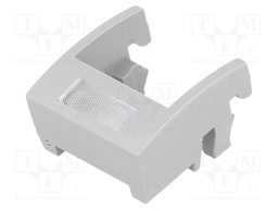 Bezel with window; Application: MEC3ATH9; Colour: grey