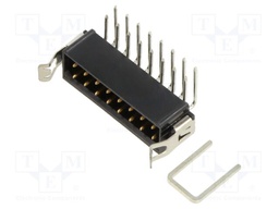 Pin Header, Dual in Line, Board-to-Board, Wire-to-Board, 2 mm, 2 Rows, 16 Contacts