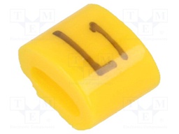Markers for cables and wires; Label symbol: L1; 1.1÷2.5mm; H: 3mm