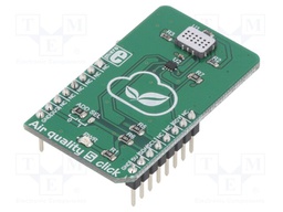 Click board; air quality sensor; I2C; ADS1015; prototype board