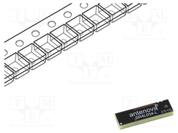 Antenna; 3G,4G,LTE; linear; SMD; 50Ω; 698÷2690MHz; 28x8x3.3mm