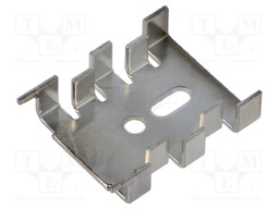 Heatsink: extruded; U; natural; L: 33mm; W: 25.4mm; H: 8mm; 18K/W