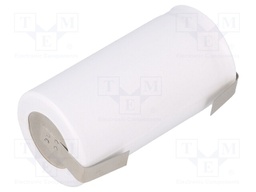 Re-battery: Ni-Cd; SubC; 1.2V; 1800mAh; Leads: soldering lugs