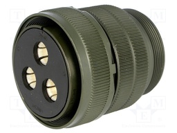 Connector: circular; Series: DS/MS; plug; female; PIN: 3; for cable