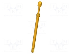 Test needle; Operational spring compression: 4mm; 5A; Ø: 2.3mm