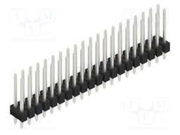 Connector: pin strips; pin header; male; PIN: 40; 2.54mm; THT; 2x20