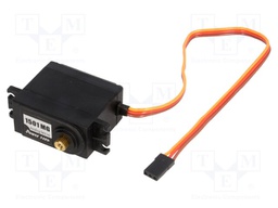 Motor: servo; 4.8÷6VDC; standard; analogue; 60g; 40.7x20.5x39.5mm