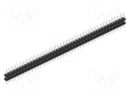 Connector: pin strips; pin header; male; PIN: 42; 2mm; THT; 1x42