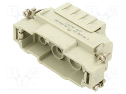 Connector: HDC; contact insert; male; CXC; PIN: 4; 4+PE; size 77.27