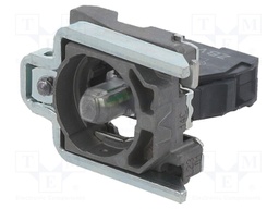 LED Panel Mount Indicator, Pilot Light, Blue, 24 V, 22 mm, 18 mA, IP65