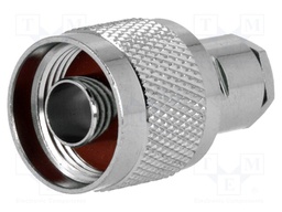 Plug; N; male; straight; RG59; 6.5mm; soldering,clamp; for cable