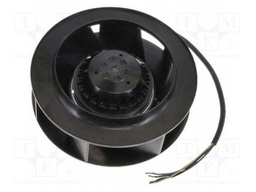 Fan: AC; radial; 400VAC; Ø190x68.5mm; ball; 2500rpm; IP54; Len: 0.45m
