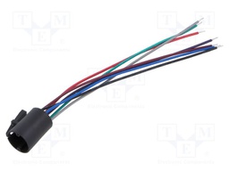 Contact block; Leads: leads 140mm; PVP; 20.5x24.1mm; PIN: 7; PVB3