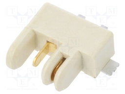 Socket; Connector: wire-wire/PCB; Rotaconnect; 3mm; PIN: 2; 5A; SMT