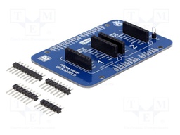 Expansion board; mikroBUS socket; In the set: prototype board