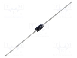 Diode: rectifying; THT; 100V; 1A; Ammo Pack; Ifsm: 27A; DO204AC,DO41