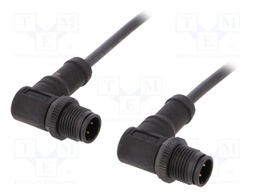 Cable: for sensors/automation; PIN: 4; M12-M12; D code-Ethernet