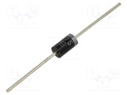 Diode: rectifying; THT; 1kV; 6A; tape; Ifsm: 300A; DO27; Ufmax: 1.3V