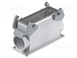 Enclosure: for rectangular connectors; Han; size 24B; EMC; M40