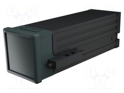 Enclosure: panel; X: 48mm; Y: 48mm; Z: 124mm; ABS + PC,PPO; black