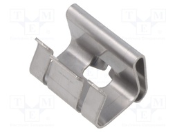 Cover clamp; A2 stainless steel; Application: for cable tray