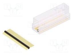 Connector: pin strips; pin header; male; PIN: 34; 1.27mm; SMT; 1x34