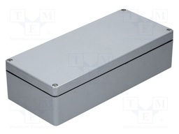 Enclosure: multipurpose; X: 160mm; Y: 360mm; Z: 90mm; polyester; grey
