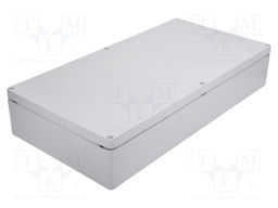Enclosure: multipurpose; X: 310mm; Y: 600mm; Z: 110mm; ALUEIN; grey