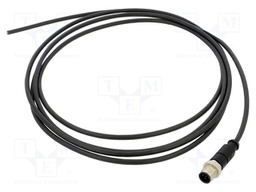 Connector: M12; plug; PIN: 5; male; A code-DeviceNet / CANopen; 3m