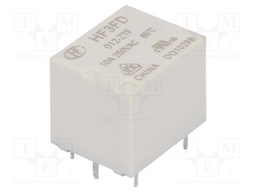 Relay: electromagnetic; SPDT; Ucoil: 12VDC; 10A/250VAC; 10A/28VDC