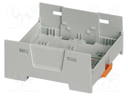 Enclosure base; grey; UL94V-0; EH 70 F; for DIN rail mounting