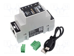 Automation module: converter; RS485/ETHERNET; 7÷38VDC; plastic