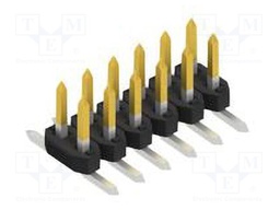 Connector: pin strips; pin header; male; PIN: 12; 2mm; SMT; 2x6; 100V