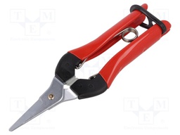 Garden pruner; 177mm; carbon steel