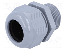Cable gland; NPT1"; IP68; Mat: polyamide; dark grey