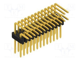 Connector: pin strips; pin header; male; PIN: 26; 1.27mm; THT; 2x13