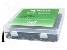 Needle: plastic; 1.25"; Size: 16; straight,conical; 1.2mm