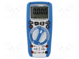 Digital multimeter; LCD 3,75 digit (6000),bargraph; True RMS