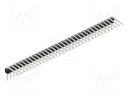 Connector: pin strips; pin header; male; PIN: 33; 2.54mm; THT; 1x33
