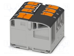 Splice terminal: rail; 24A; 450V; push-in; PA; L: 21.7mm; 0.14÷4mm2