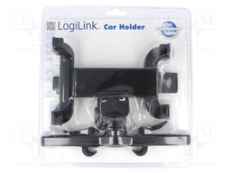 Car holder; black; for headrest